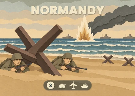Normandy front card